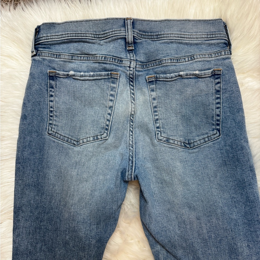 Gap Y2K low rise Classic Blue Flared Women's Jeans - Picture 6 of 9